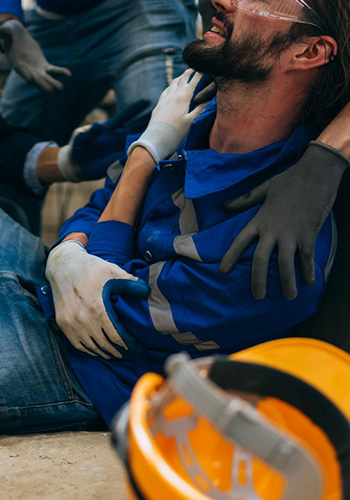 accidente laboral de un trabajador